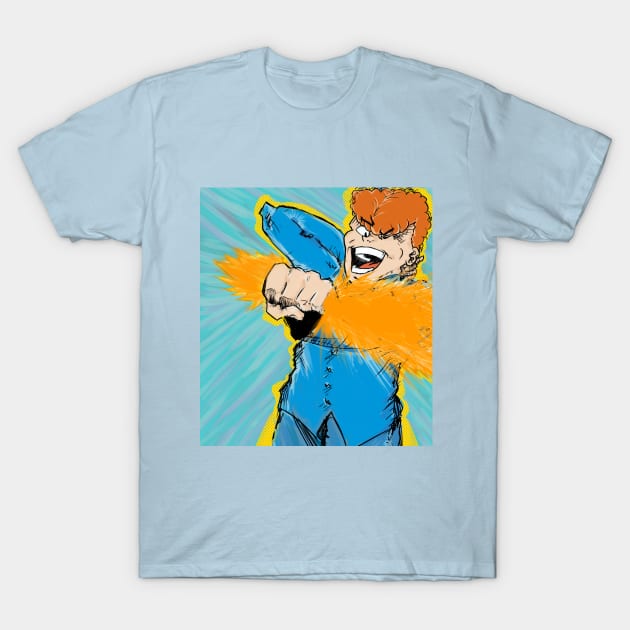 Kazuma Kuwabara T-Shirt by JanssenJam